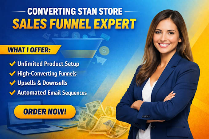 create converting stan store sales funnel automation optimize daily sales