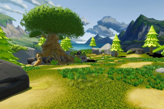 design unity 3d game environment, unity level design game map unity terrain map