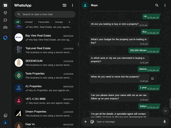 build a whatsapp ai lead qualification chatbot with n8n