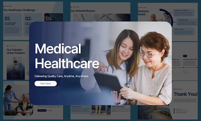 design professional powerpoint presentation design medical presentation slide