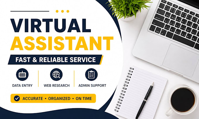 reliable virtual assistant for web research and data entry