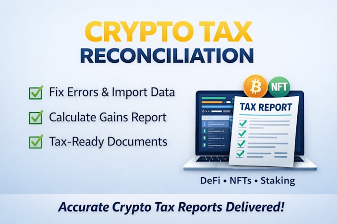 do crypto tax software reconciliation