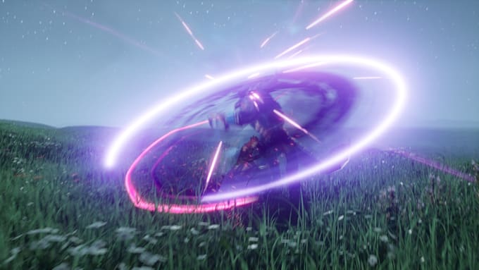 create game vfx and shader graph and particles for unity godot and unreal engine