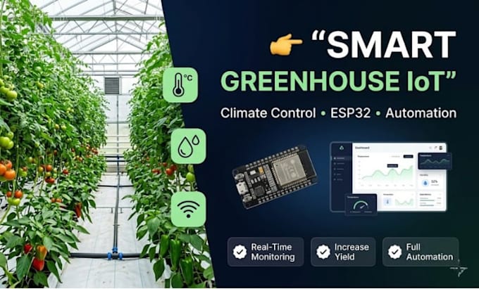 develop a custom iot solution for greenhouse climate control