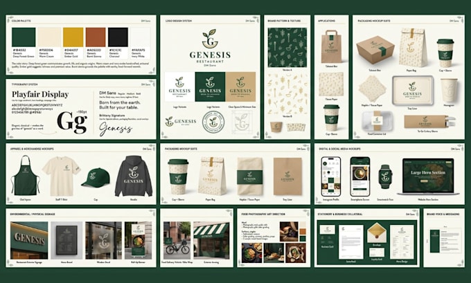 Design brand book visual identity brand style corporate brand identity ...