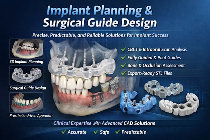 do professional implant planning and surgical guides