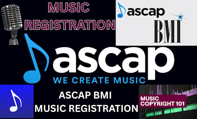 register your music with ascap or bmi professionally