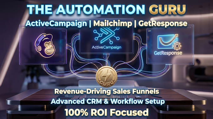 be activecampaign automation, mailchimp automation, getresponse automation guru