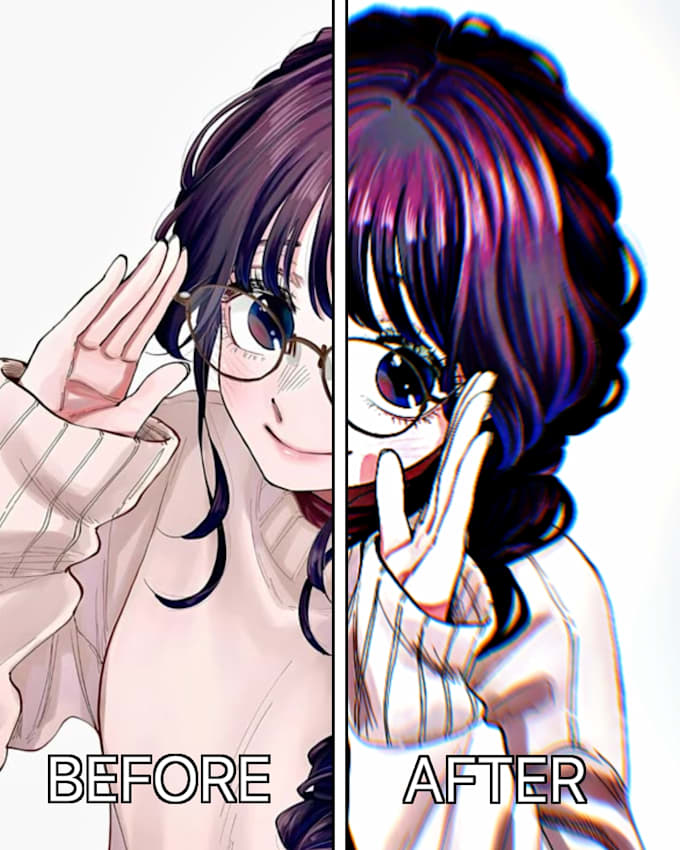 custom cc your anime video or photo