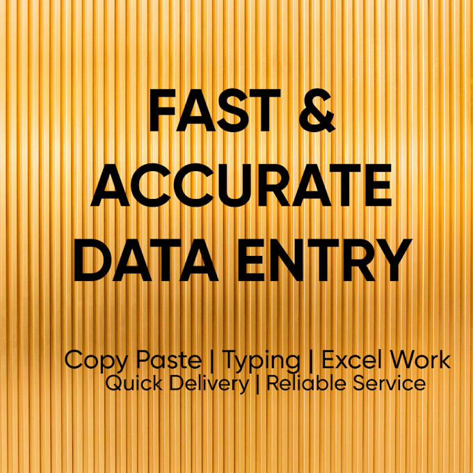 do data entry typing copy paste and wed research