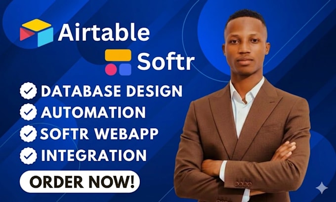 set up airtable database, airtable crm, softr client portal, airtable dashboard