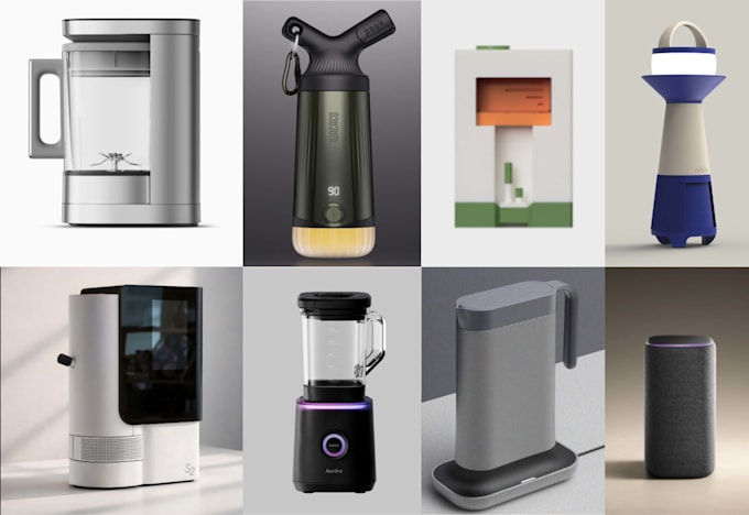 3d product design matter compatible smart home device 3d cad model in ...