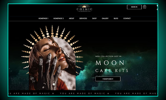 build spiritual wordpress website with booking, astrology tarot reading website