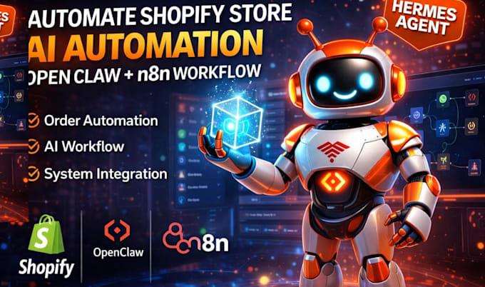 Automatizar tienda shopify con automatización ai, open claw, flujo de ...