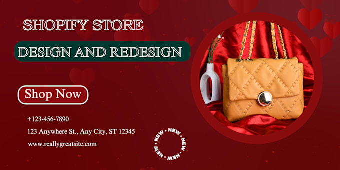 design and develop a shopify store