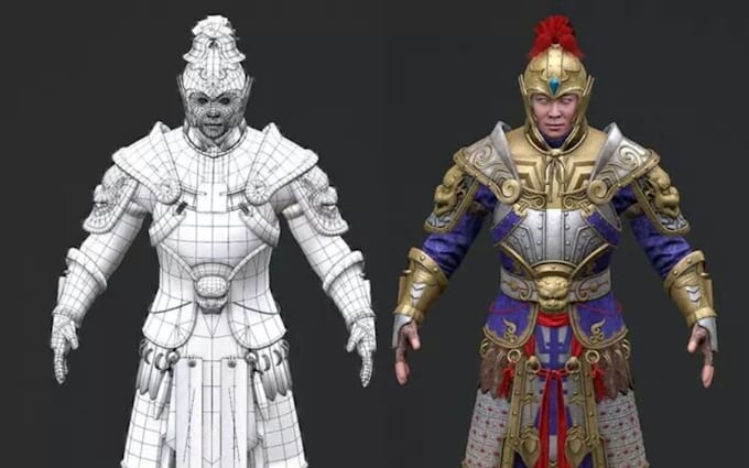 create high quality 3d game character animation mobile game fps in ue5 blender