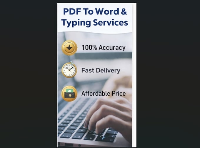 convert pdf to word , do typing and simplify notes clearly