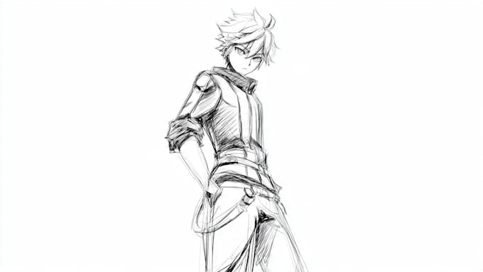 sketch you anime sketch art