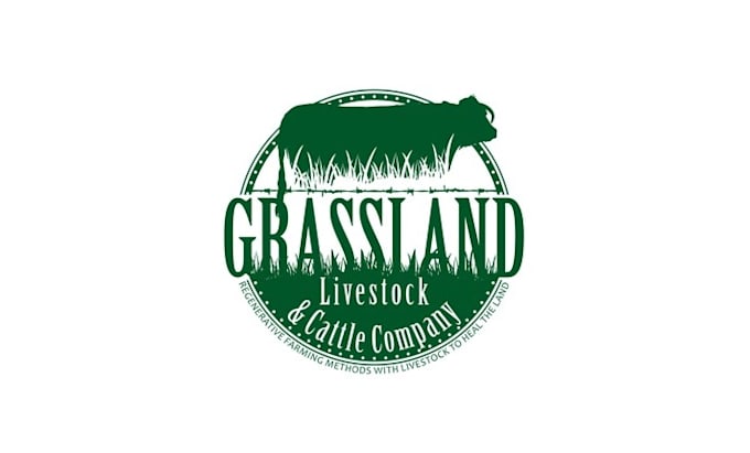 design unique regenerative grass farmer logo