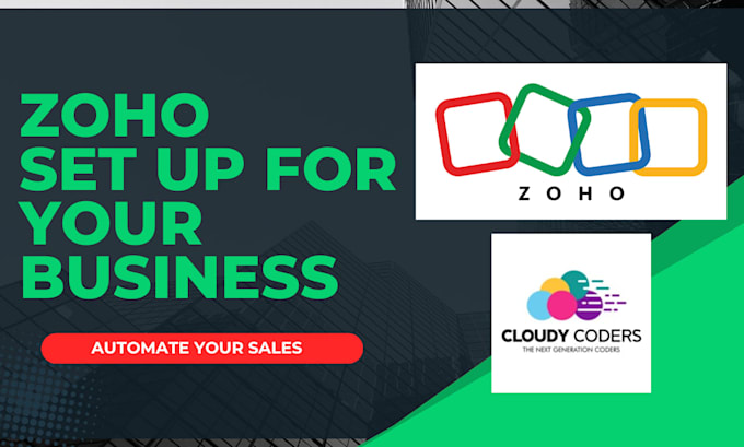 set up and integrate zoho CRM for you