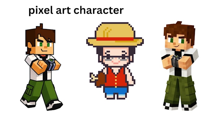create stunning pixel art for games, nfts, pixel characters and animation