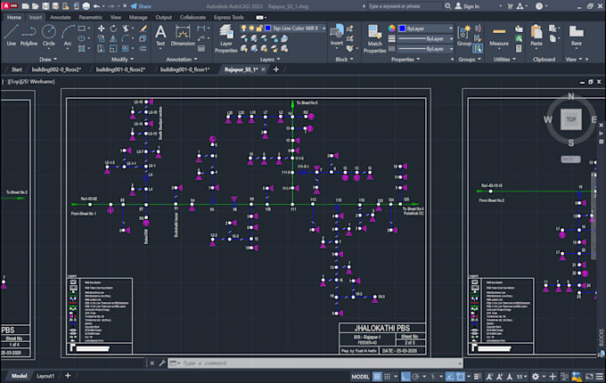 do professional autocad 2d drawing, floor plan and electrical drafting