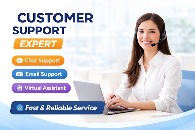 handle customer support, live chat and email support