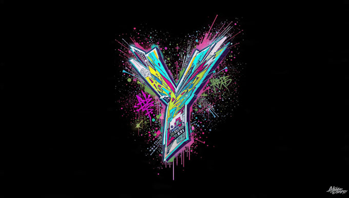 create graffiti for your logo or your word