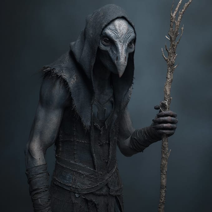 fantasy horror and fantasy horror character