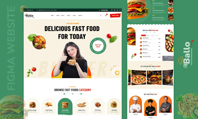 do figma website design, website UI UX design, figma design website