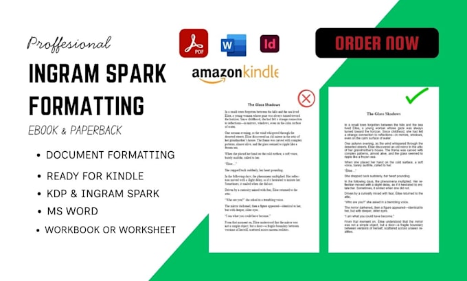 format for ingram spark, kdp book formatting, book layout, paperback, book cover