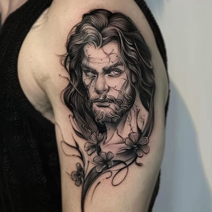 design a modern and minimalist tattoo design