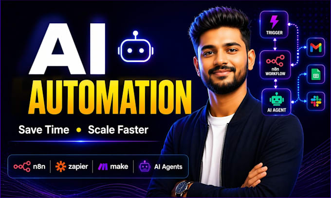 build n8n ai agent custom workflow automation to save your business time