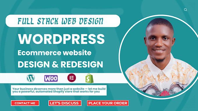 build, design, redesign, clone wordpress website development with elementor pro
