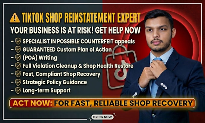 remove tiktok shop violations and fix account reinstatement issues