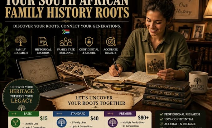 uncover your heritage with accurate genealogy research