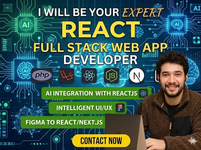 build intelligent ai powered react web applications