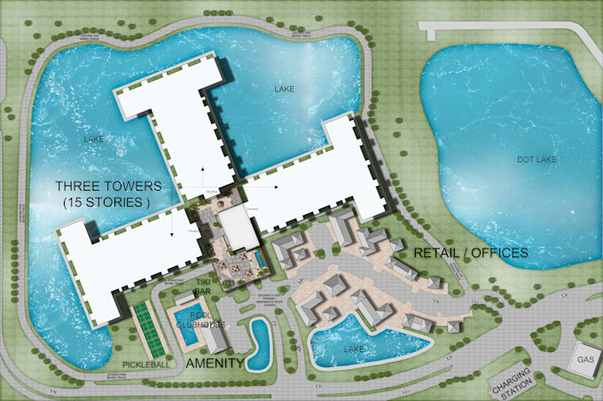 create professional site plans and property maps for real estate