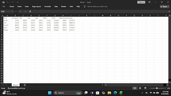 do accurate data entry PDF to word and excel typing jobs
