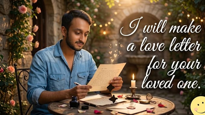 write a letter for your loved one