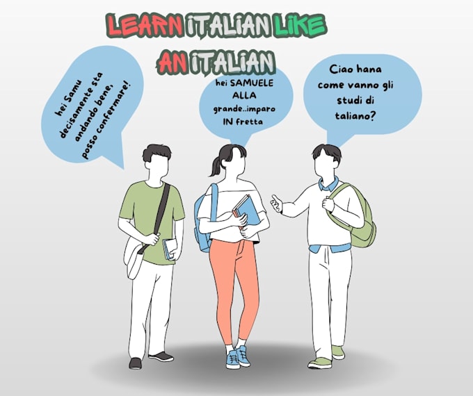 be your italian conversation partner for practice