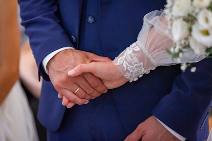 professionally edit wedding and baptism photos