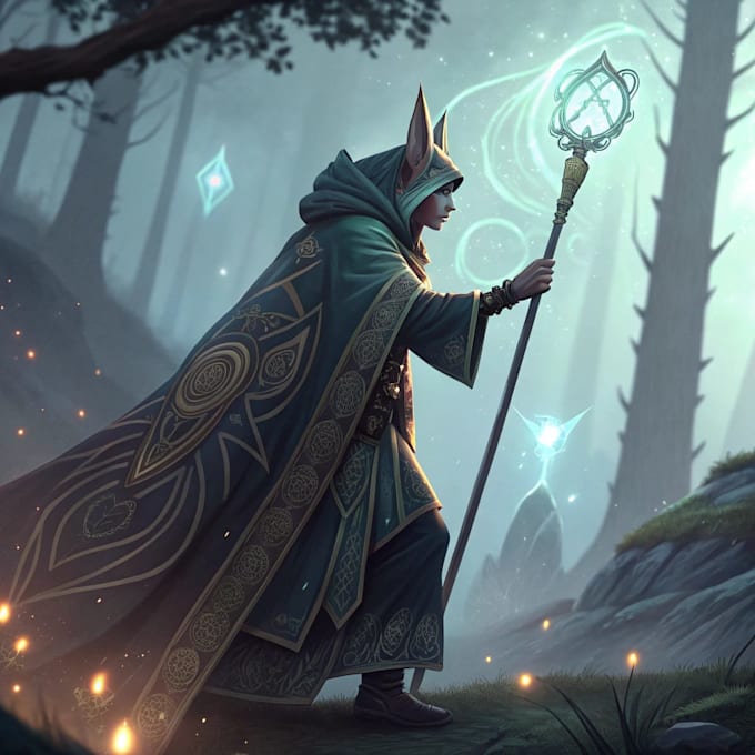 fantasy character art and fantasy character
