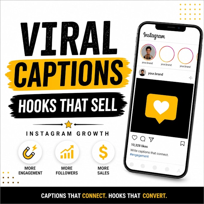 write viral instagram captions with hooks