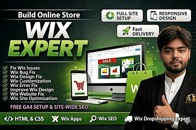 fix wix website bugs, errors and design issues