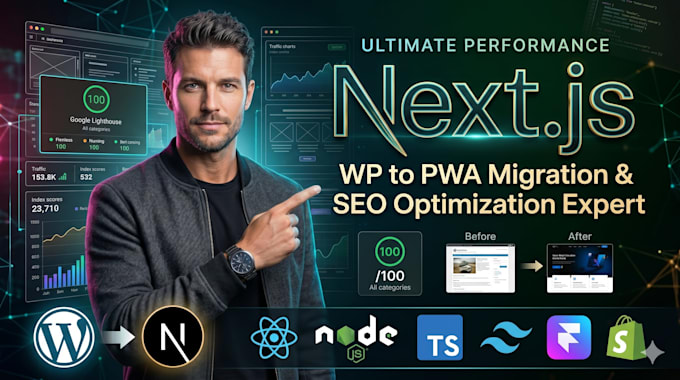convert your slow wordpress site to a lightning fast nextjs app