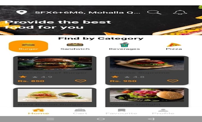 develop a custom android and ios mobile app with full backend support