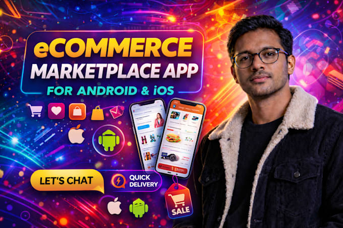 build an ecommerce marketplace app for android and ios using flutter