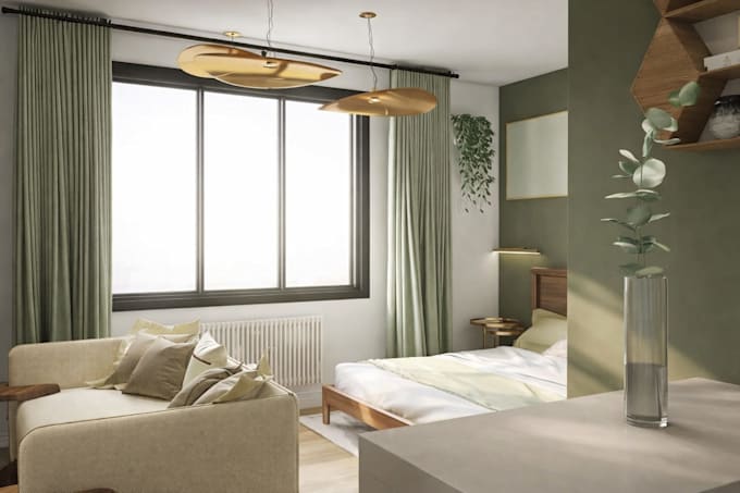 design your small space to turn it into a optimized interior