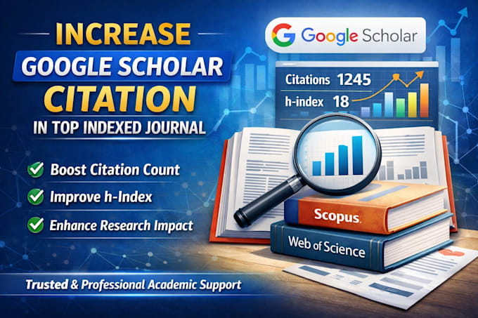 increase google scholar citation in top indexed journal